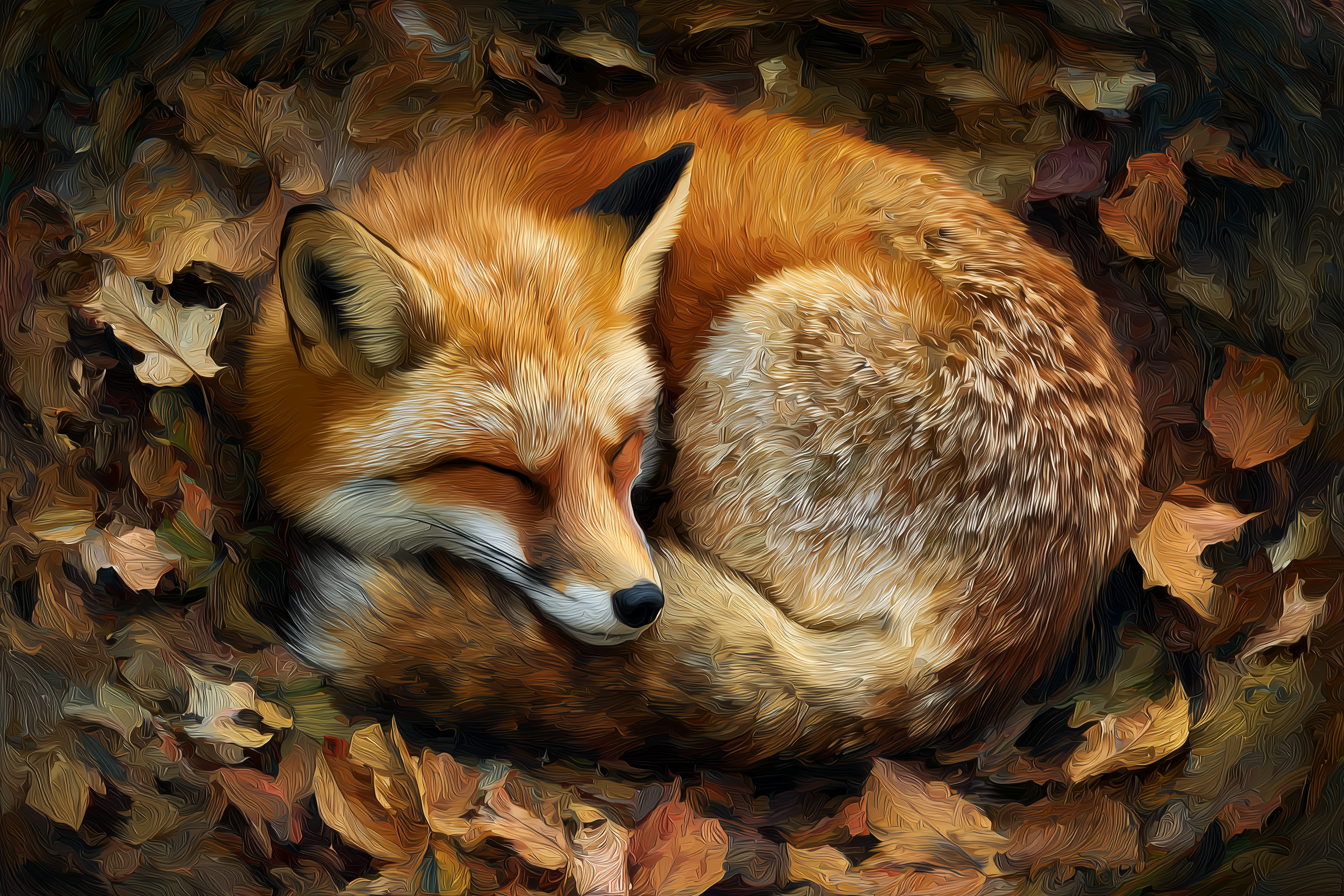 Autumn Tales Between Book Pages