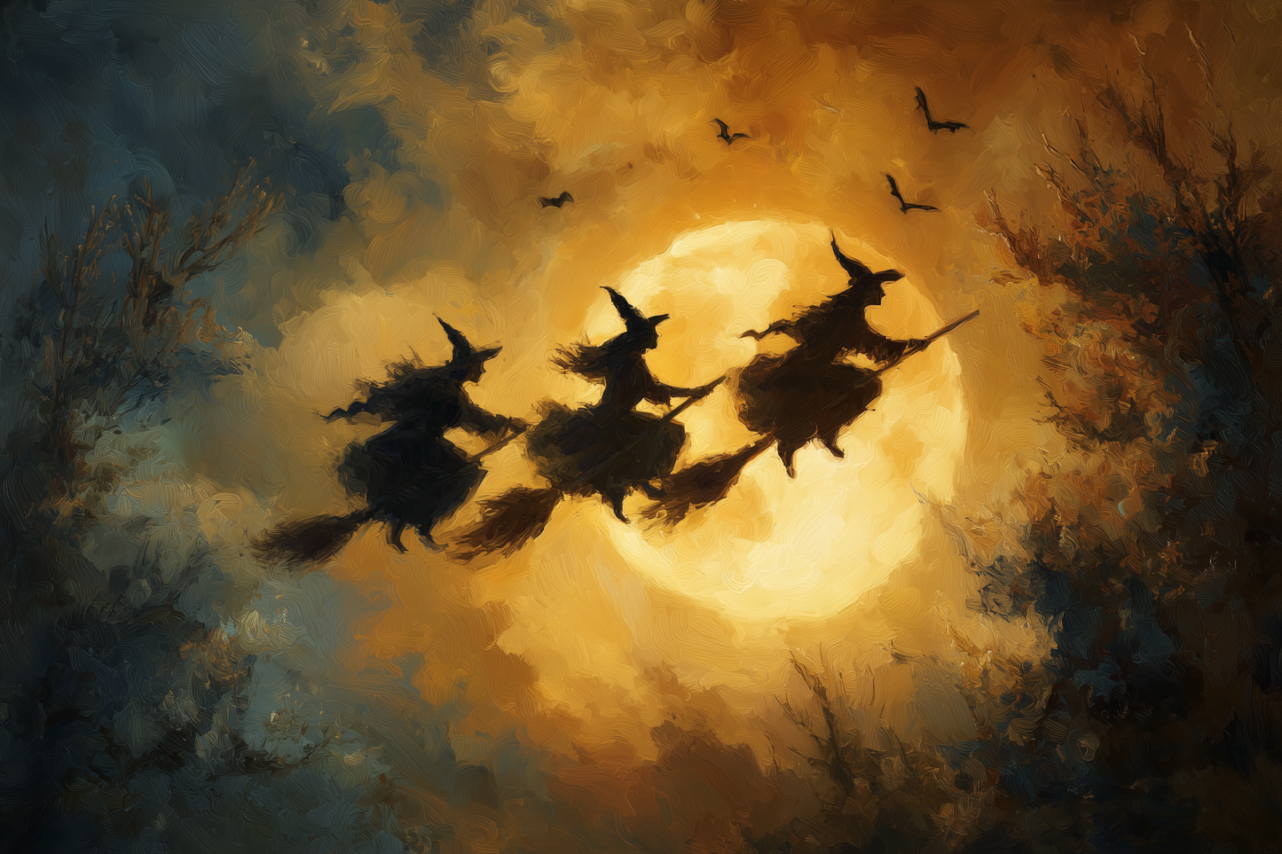 Moonlit Flight Of Ancient Tales