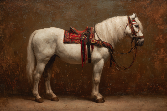 Noble Steed Among Literary Treasures