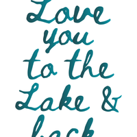 Teal Affection for Lakeside Retreats