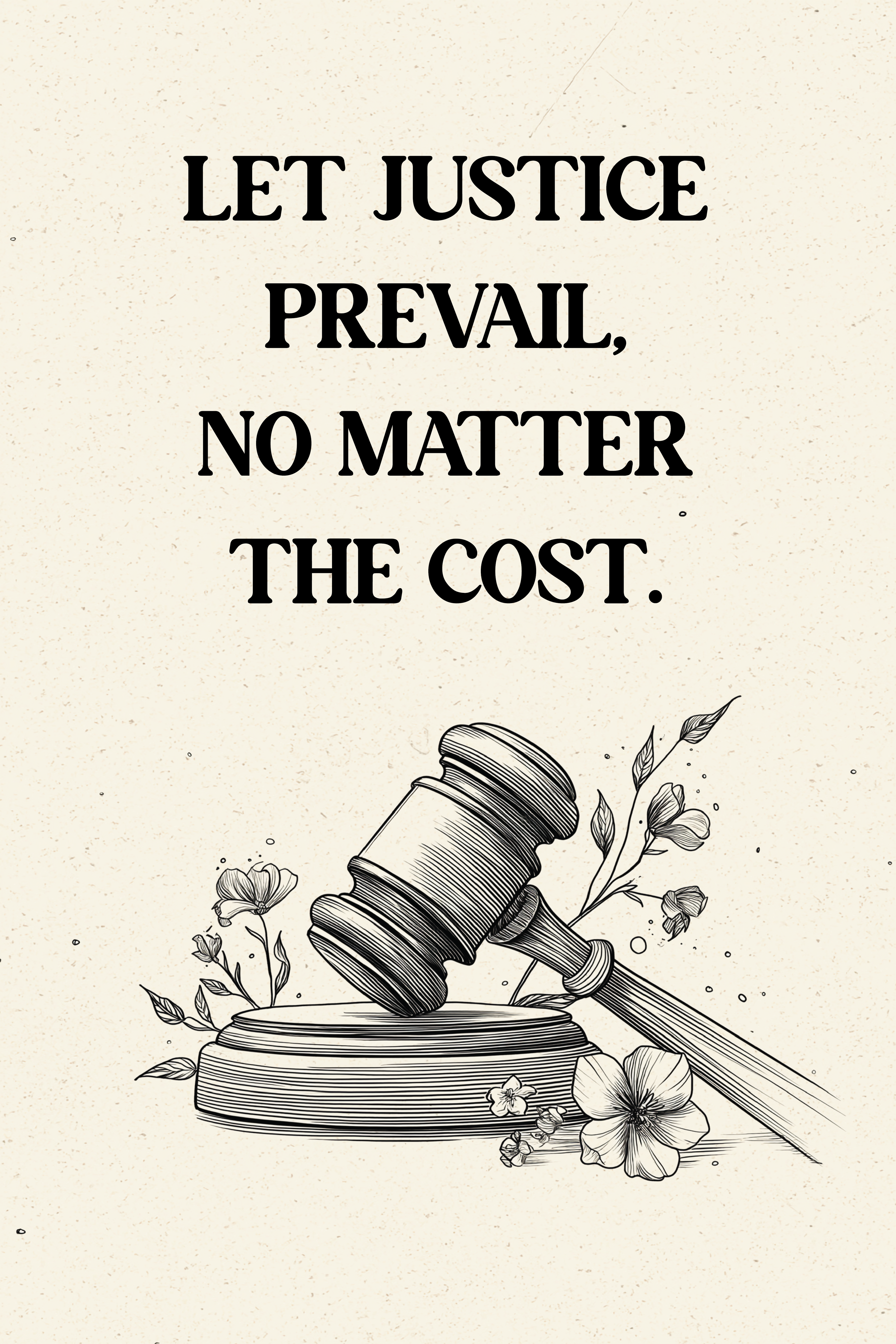 Let Justice Prevail
