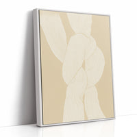 White Framed Canvas image 1