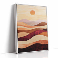 White Framed Canvas image 1