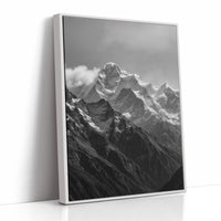 White Framed Canvas image 1