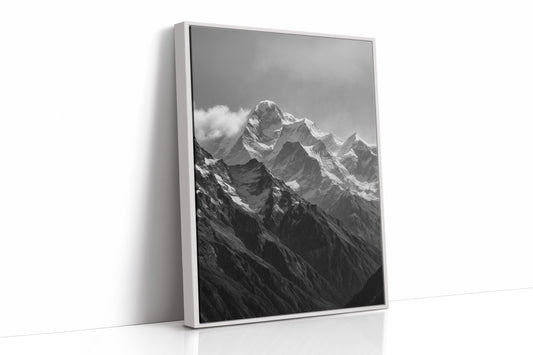 White Framed Canvas image 1