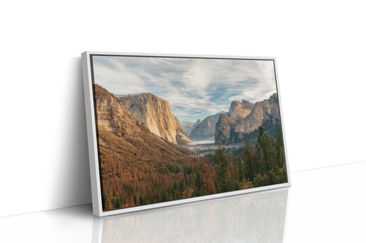 White Framed Canvas image 1