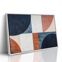 White Framed Canvas image 1