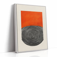 White Framed Canvas image 1