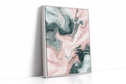 White Framed Canvas image 1