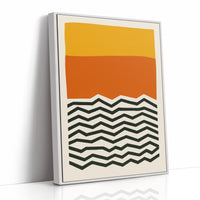 White Framed Canvas image 1