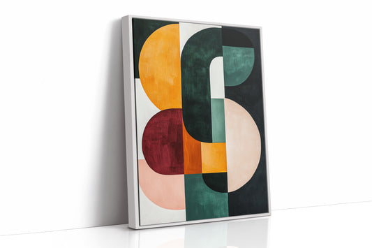 White Framed Canvas image 1