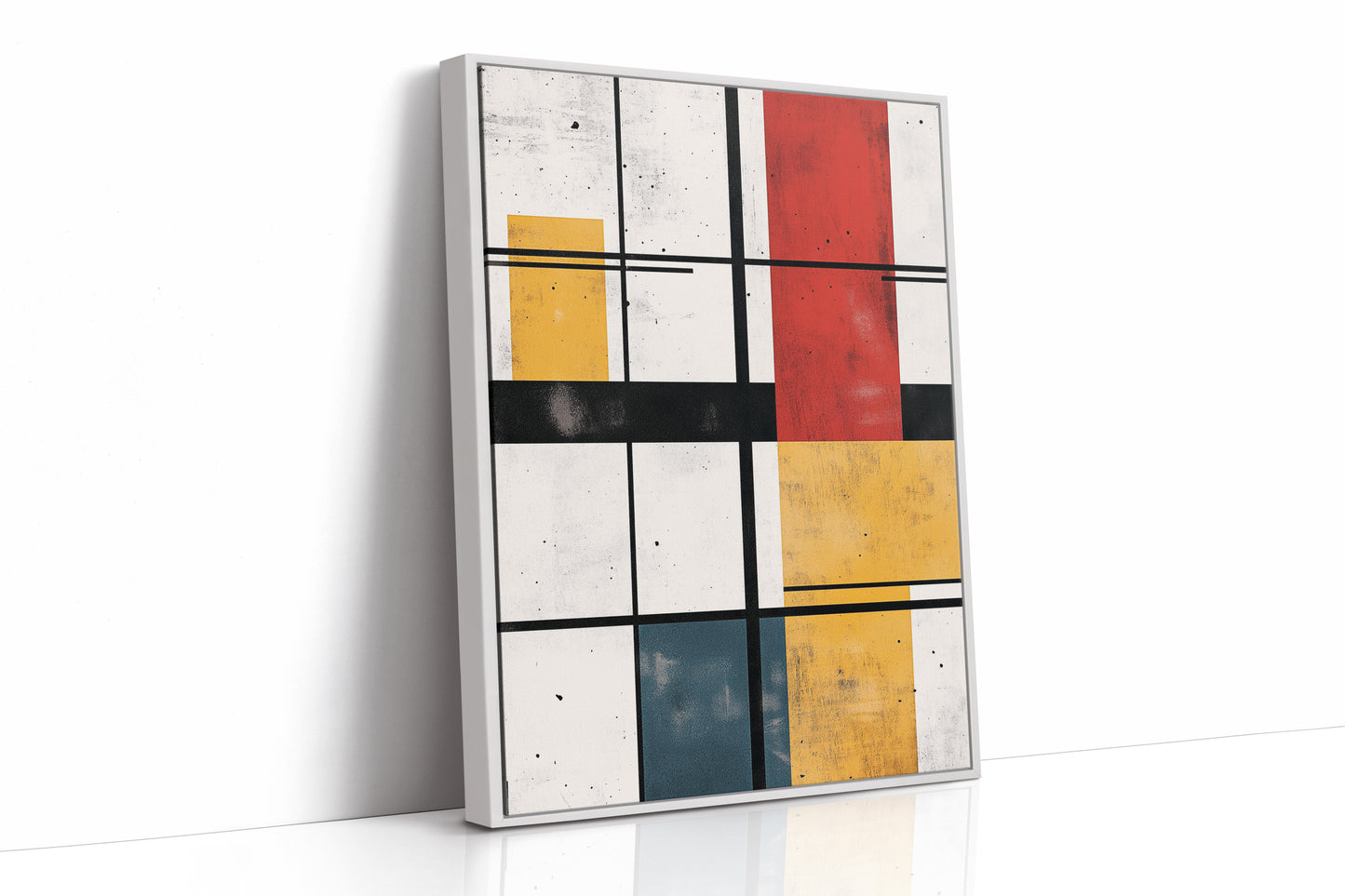 White Framed Canvas image 1