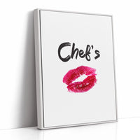 White Framed Canvas image 1
