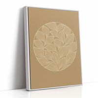 White Framed Canvas image 1