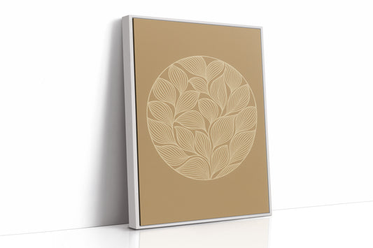 White Framed Canvas image 1