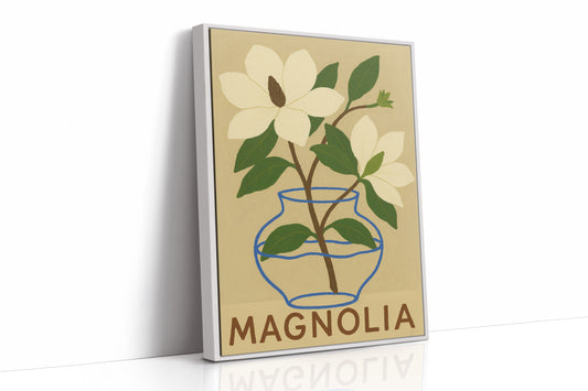 White Framed Canvas image 1