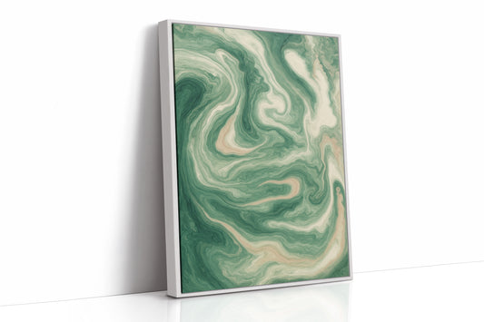 White Framed Canvas image 1
