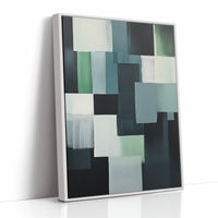 White Framed Canvas image 1