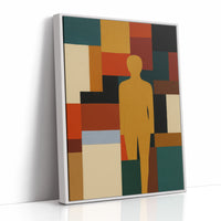 White Framed Canvas image 1