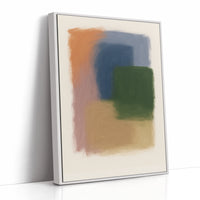 White Framed Canvas image 1