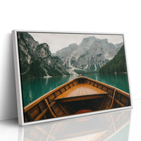White Framed Canvas image 1