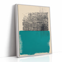 White Framed Canvas image 1