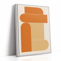 White Framed Canvas image 1