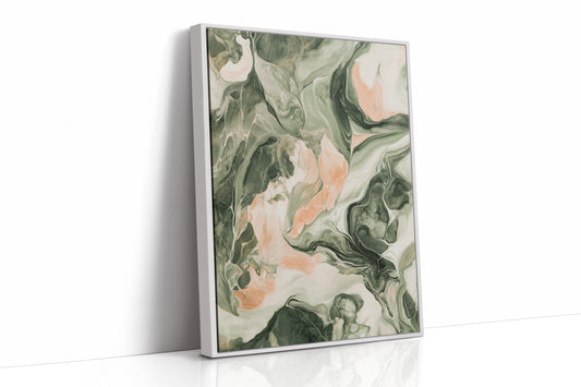 White Framed Canvas image 1