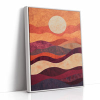White Framed Canvas image 1