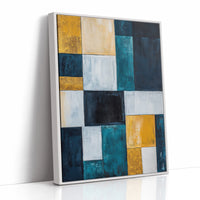 White Framed Canvas image 1