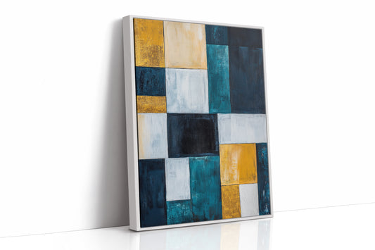 White Framed Canvas image 1