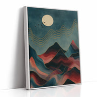White Framed Canvas image 1