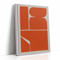 White Framed Canvas image 1