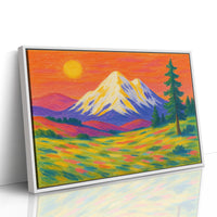 White Framed Canvas image 1