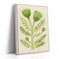 White Framed Canvas image 1