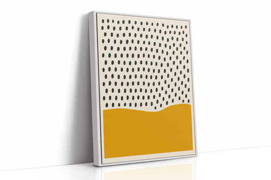 White Framed Canvas image 1