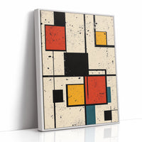 White Framed Canvas image 1