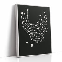 White Framed Canvas image 1
