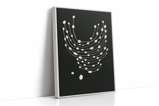 White Framed Canvas image 1