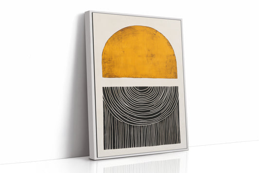 White Framed Canvas image 1