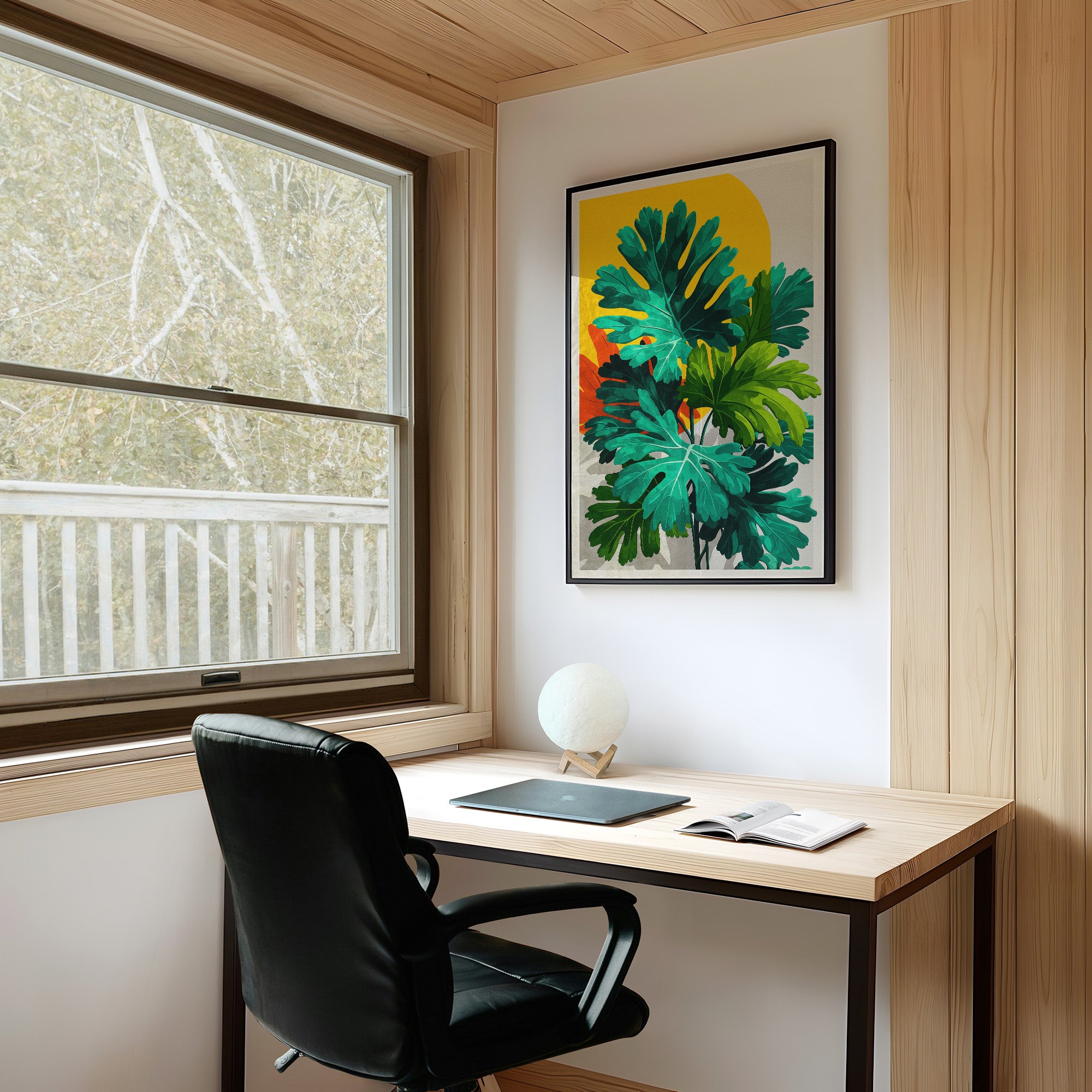 Leaves That Take Up the Whole Room