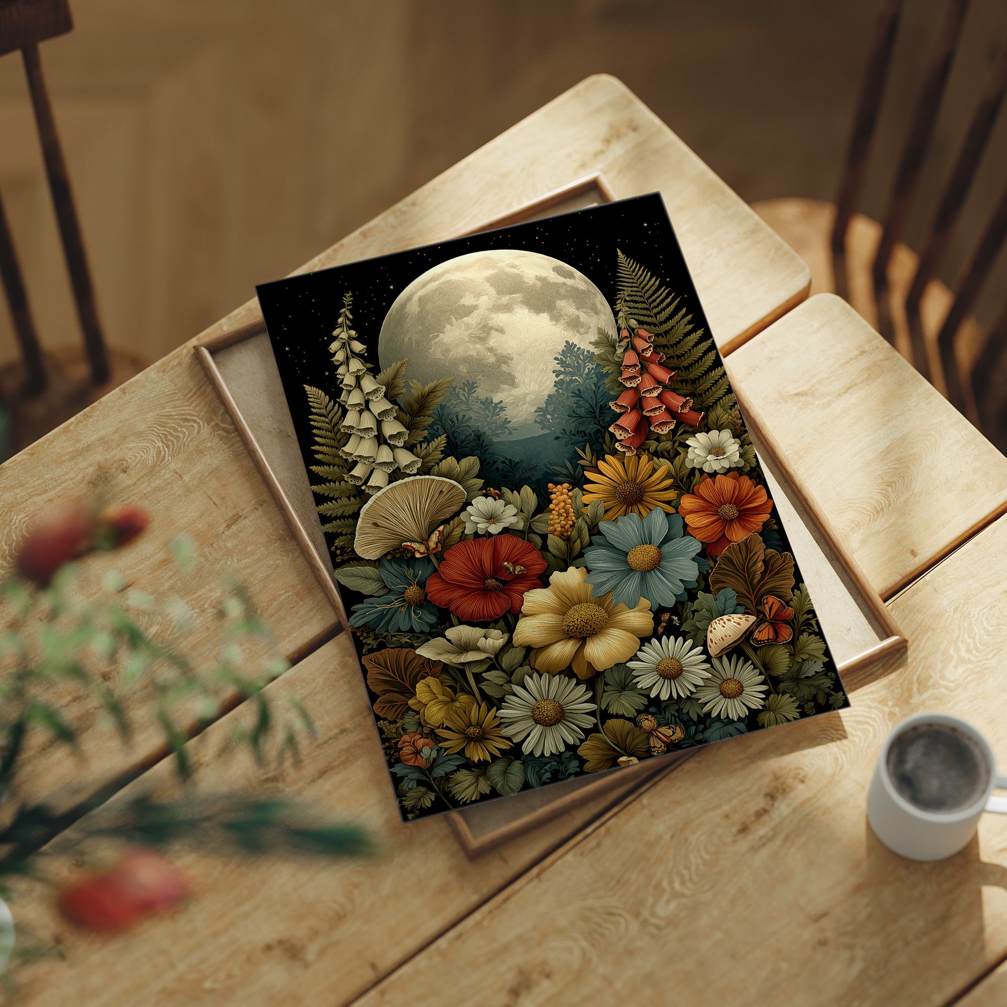 The Garden Blooms for the Moon