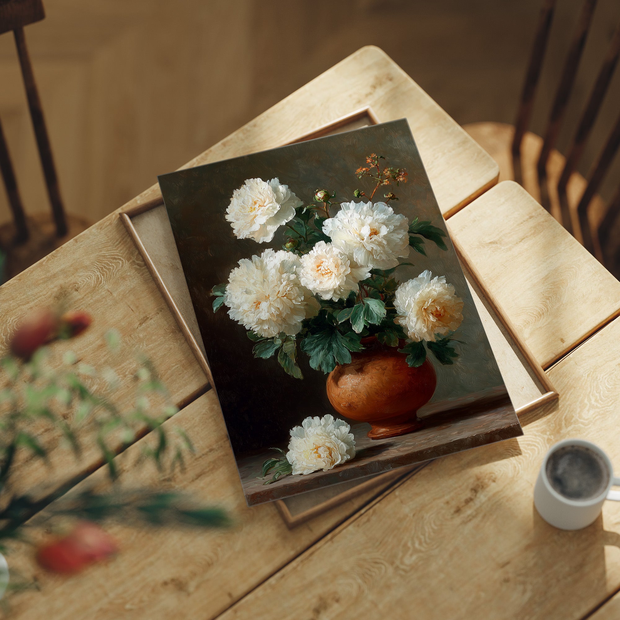 Where the Peonies Fell Still