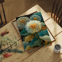 Wishes Written in Gold and Teal
