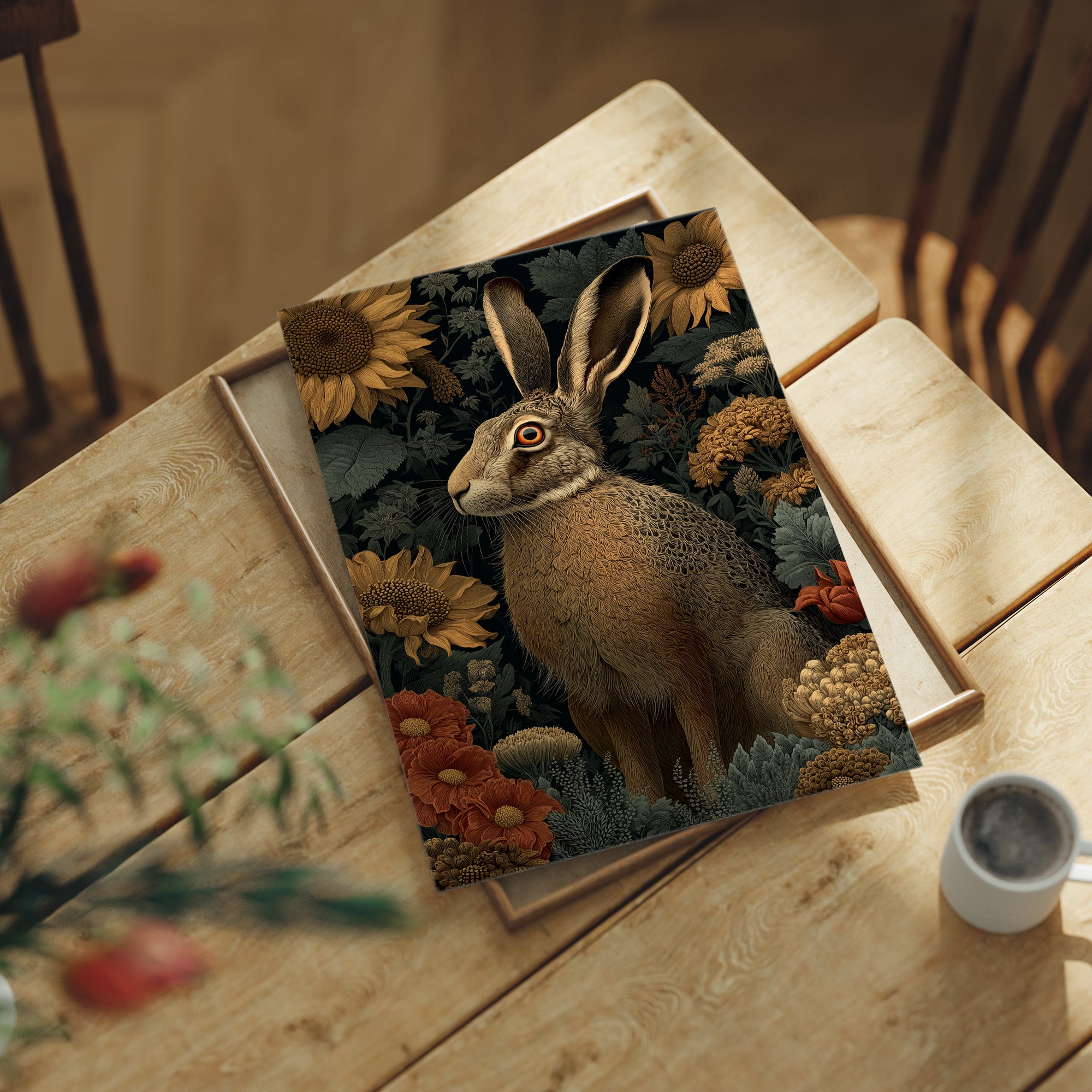 The Hare Who Watched the Garden
