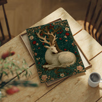 The White Stag at Rest in the Old Wood
