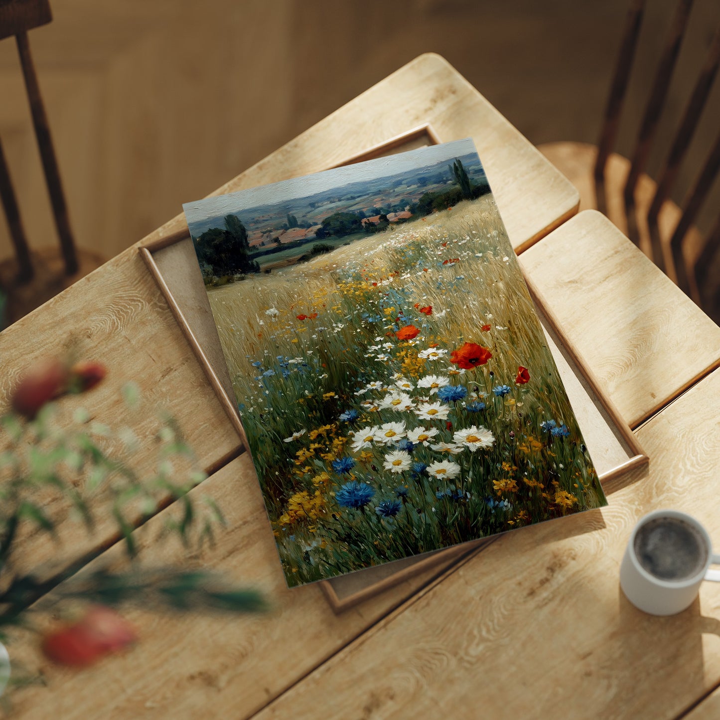 Midsummer at the Edge of the Wheat