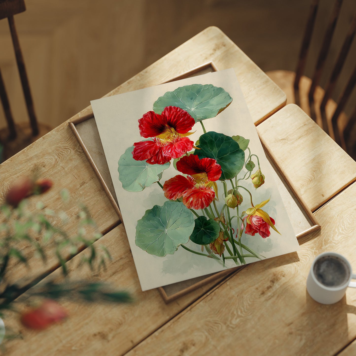 The Nasturtium Never Apologises