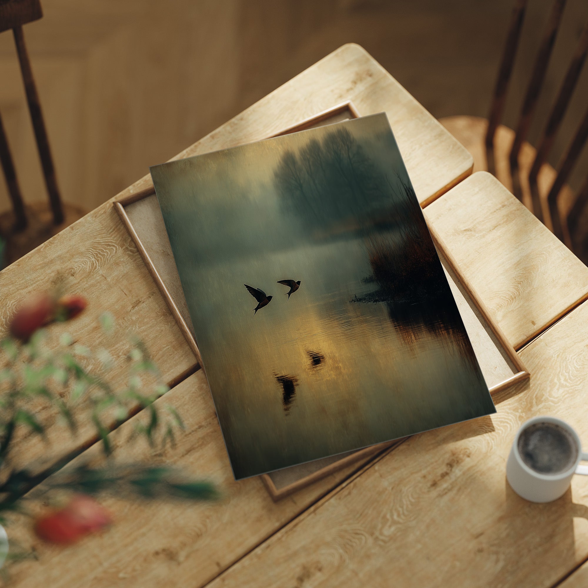 They Flew Low Over Still Water