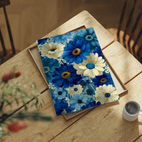 Daisies in Every Shade of Blue